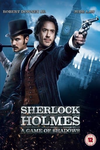 Movie poster for Sherlock Holmes: A Game of Shadows: Moriarty's Master Plan Unleashed