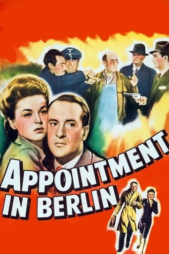 Movie poster for Appointment in Berlin
