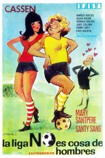 Movie poster for La liga no es cosa de hombres