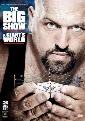 Movie poster for WWE: The Big Show - A Giant's World