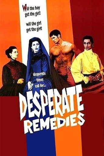 Movie poster for Desperate Remedies