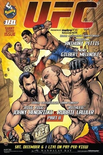 Movie poster for UFC 181: Hendricks vs. Lawler II