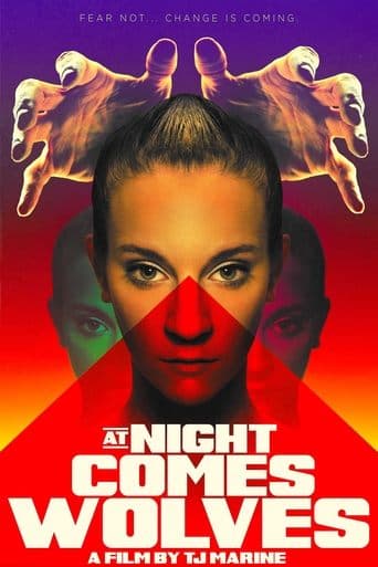 Movie poster for At Night Comes Wolves