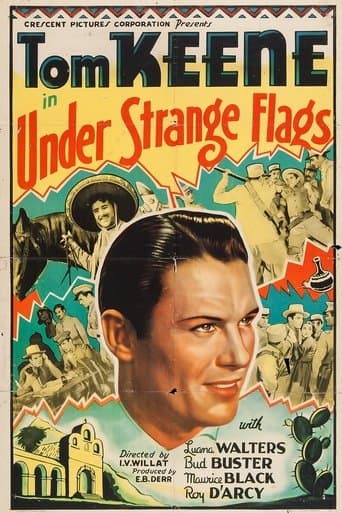 Movie poster for Under Strange Flags