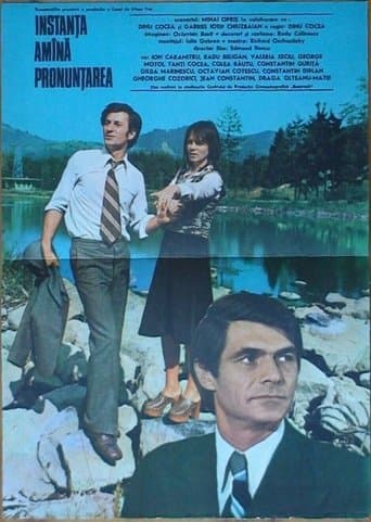 Movie poster for The Court Adjourns the Sentencing