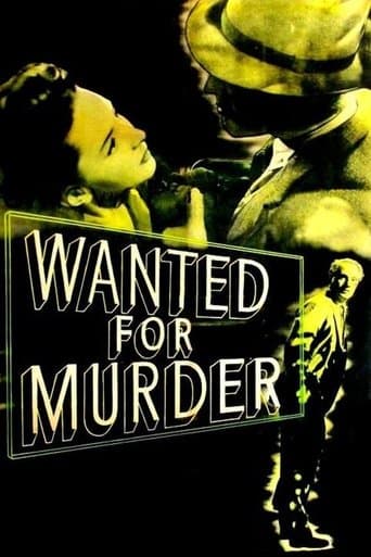 Movie poster for Wanted for Murder