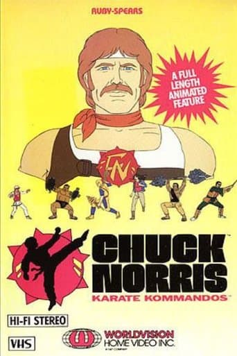 Movie poster for Chuck Norris: Karate Kommandos
