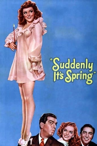 Movie poster for Suddenly It's Spring