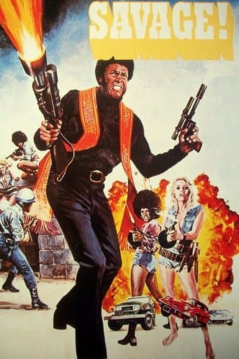 Movie poster for Savage!