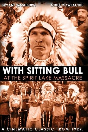 Movie poster for With Sitting Bull at the Spirit Lake Massacre