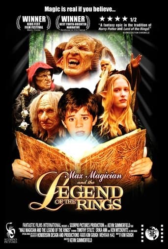 Movie poster for Max Magician and the Legend of the Rings