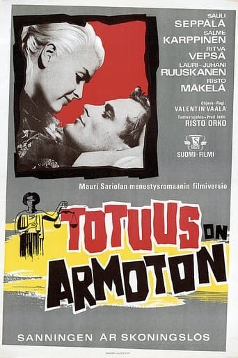 Movie poster for Totuus on armoton