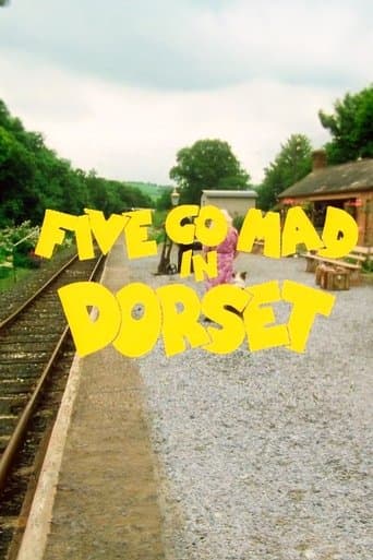Movie poster for Five Go Mad in Dorset