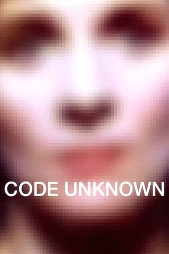 Movie poster for Code Unknown