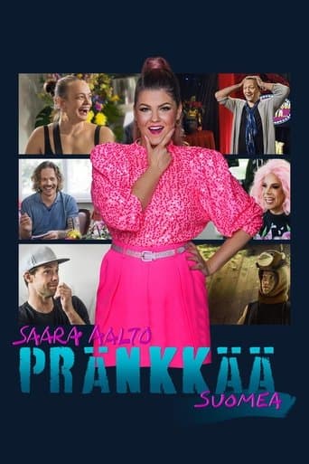 Movie poster for Saara Aalto pränkkää Suomea