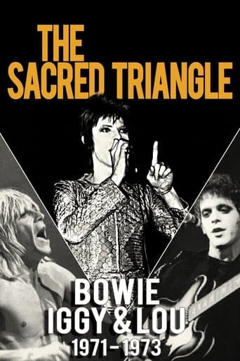 Movie poster for Bowie, Iggy & Lou 1971-1973: The Sacred Triangle