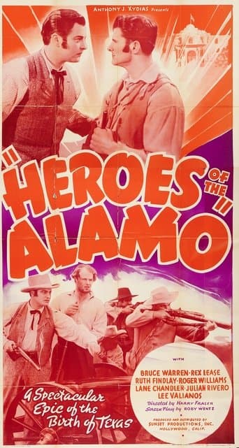 Movie poster for Heroes of the Alamo