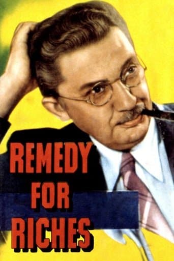 Movie poster for Remedy for Riches
