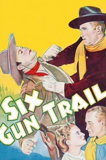 Movie poster for Six-Gun Trail