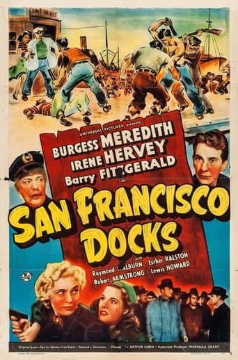 Movie poster for San Francisco Docks