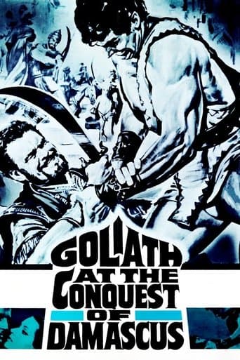 Movie poster for Goliath at the Conquest of Damascus