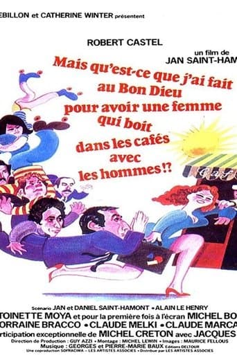 Movie poster for What Did I Ever Do to the Good Lord to Deserve a Wife Who Drinks in Cafes with Men?