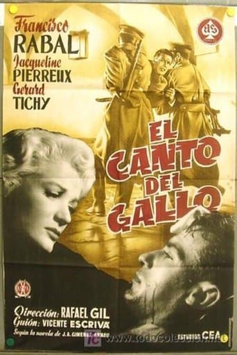 Movie poster for El canto del gallo
