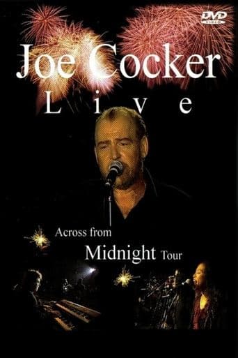 Movie poster for Joe Cocker: Live, Across from Midnight Tour