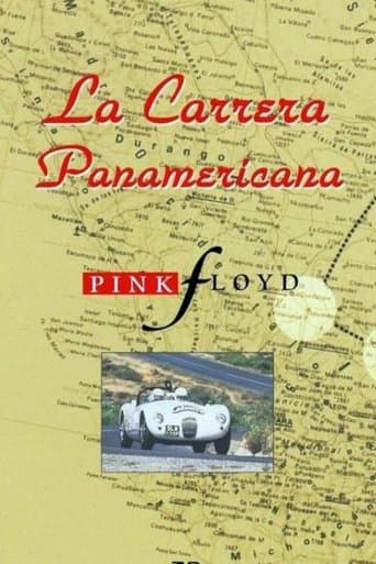 Movie poster for La Carrera Panamericana with Music by Pink Floyd