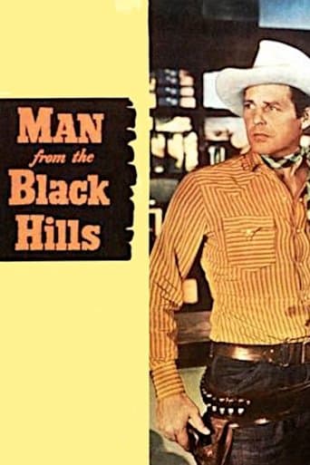 Movie poster for Man from the Black Hills
