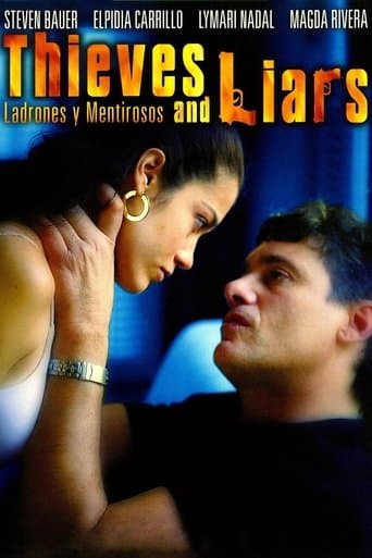 Movie poster for Ladrones y mentirosos
