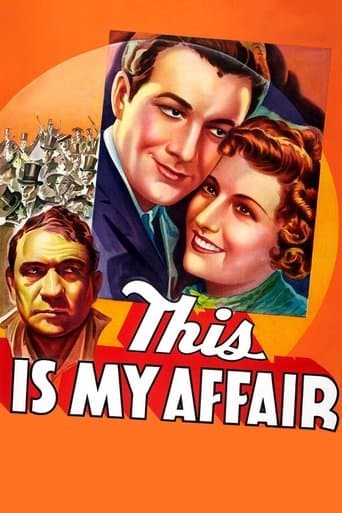 Movie poster for This Is My Affair