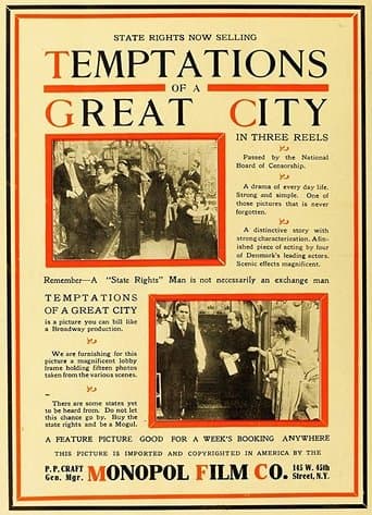Movie poster for Temptations of a Great City