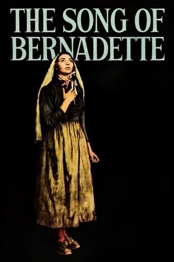 Movie poster for The Song of Bernadette