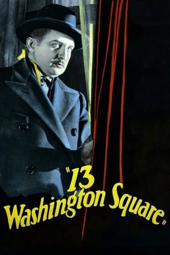 Movie poster for 13 Washington Square
