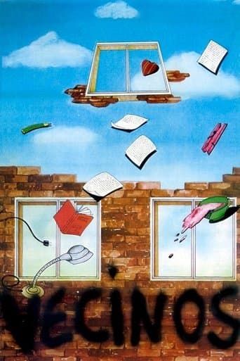 Movie poster for Vecinos
