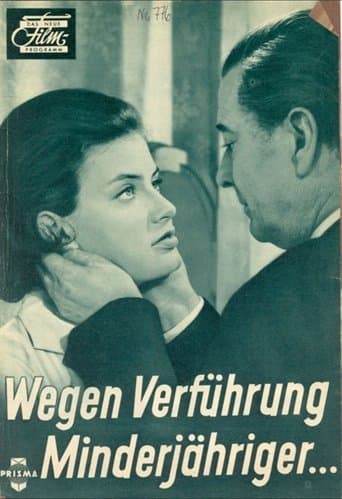 Movie poster for Wegen Verführung Minderjähriger
