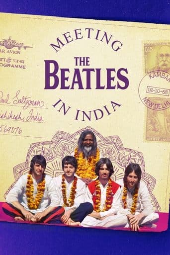 Movie poster for Meeting the Beatles in India