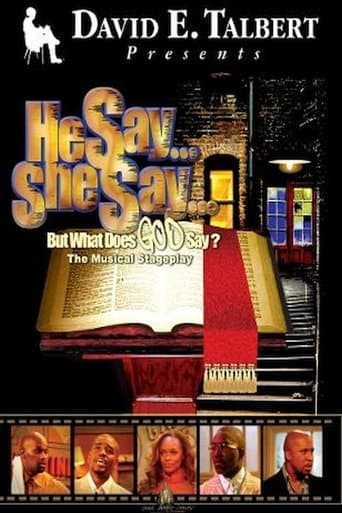 Movie poster for He Say, She Say, But What Does God Say?