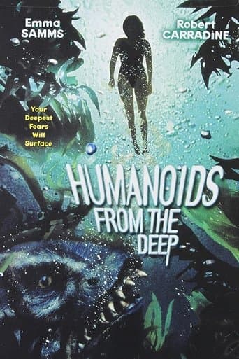 Movie poster for Humanoids from the Deep