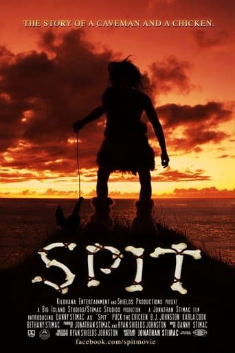 Movie poster for SPIT: The Story of a Caveman and a Chicken