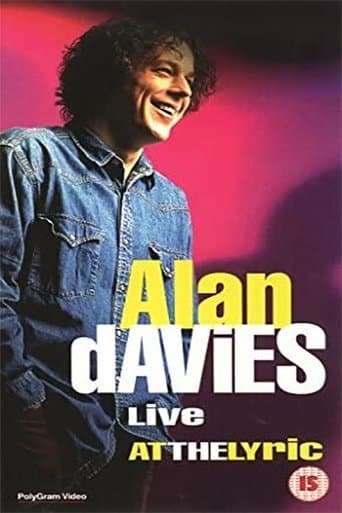 Movie poster for Alan Davies: Live at the Lyric