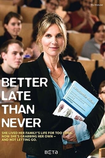 Movie poster for Better Late Than Never