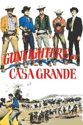 Movie poster for Gunfighters of Casa Grande