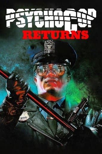Movie poster for Psycho Cop Returns