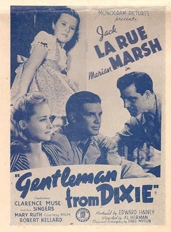 Movie poster for Gentleman from Dixie