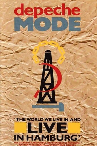 Movie poster for Depeche Mode: The World We Live in and Live in Hamburg