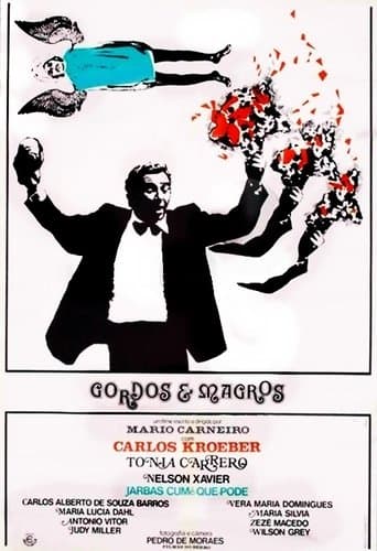 Movie poster for Gordos e Magros