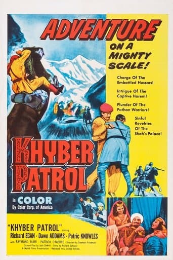 Movie poster for Khyber Patrol