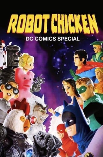 Movie poster for Robot Chicken: DC Comics Special